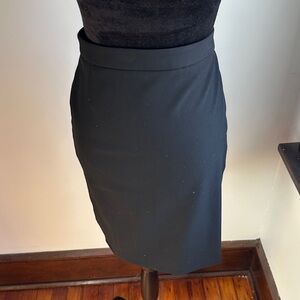 Ann Taylor Classic Black Pencil Skirt